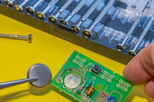 circuit board and coin cell battery