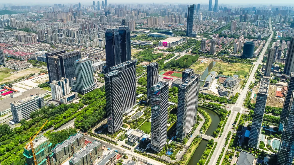 modern green city