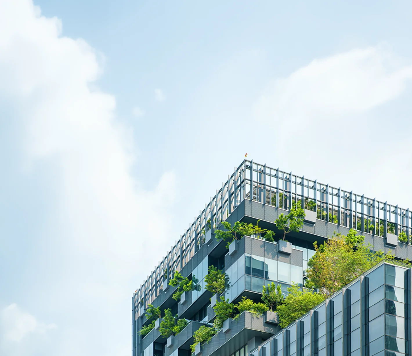 smart city - green building
